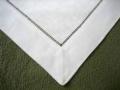 40 Hemstitch linen napkin s/4