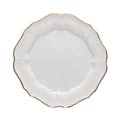 Casafina Impressions Charger Plate/Platter, White-gold