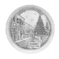 99.99 2021 Christmas Plate Pewter, limited edition