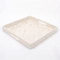 Gaines Jewelers Exclusives Mother of Pearl Square Tray White