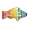 MacKenzie-Childs Rainbow Fish Knob Right