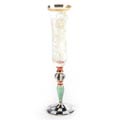 MacKenzie-Childs Glass Blooming Champagne Flute