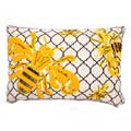 MacKenzie-Childs Queen Bee Outdoor Lumbar Pillow