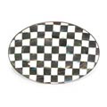 MacKenzie-Childs Courtly Check Tabletop Enamel Oval Platter - Small