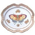 Mottahedeh Chinese Export Butterfly Platter, Small