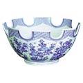 Mottahedeh Blue & White Monteith Bowl