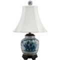 290 Blue & White Classic Floral Lamp