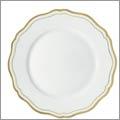 Raynaud Polka Gold Dinner Plate