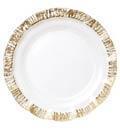 VIETRI  Rufolo Glass Gold Service Plate/Charger