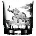 Elephant Double Old Fashioned Glass
