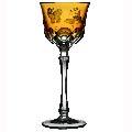 Amber Wine Glass