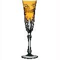 Amber Champagne Flute