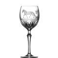 Andalusian Horse Wine Glass
