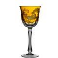 Amber Water Glass