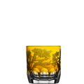 Amber Double Old Fashioned Glass