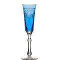 Sky Blue Champagne Flute