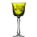 Yellow/Green Water Glass