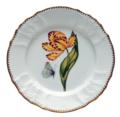 Yellow & Red Tulip Salad Plate