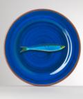 Blue Salad Plate