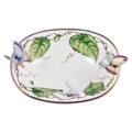 Oval Dish with Butterflies