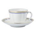 Carlton Blue Tea Saucer