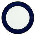 Cobalt Band Service Plate With Gold Edge
