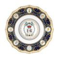 Queen Elizabeth 95th Birthday Gadroon Plate