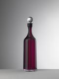 Ruby Decanter With Sealed Stopper