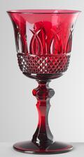 Ruby Wine Glass