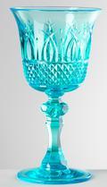 Turquoise Wine Glass