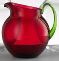 Ruby/Green Pitcher
