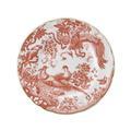 Aves Red Salad Plate
